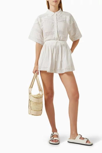 Amal Cover-up Shirt in Cotton