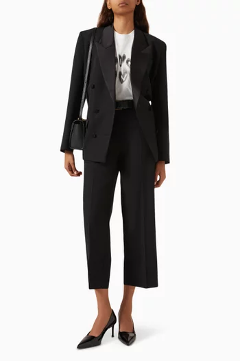 Ross Tuxedo Blazer in Wool