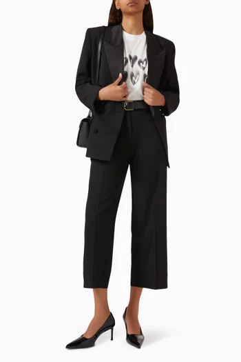 Louisa Cropped Pants in Wool