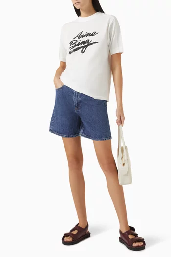 Kat Shorts in Denim