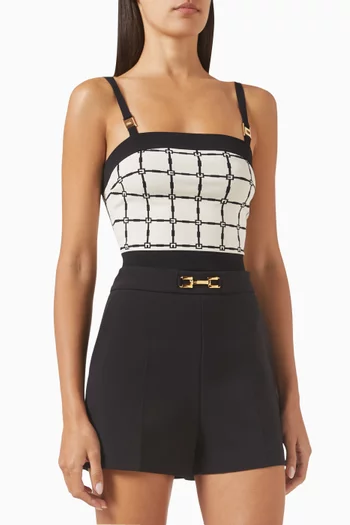 Crop Top in Viscose Blend