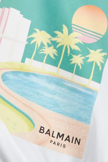 Sunset T-shirt in Cotton