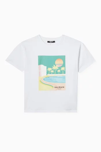 Sunset T-shirt in Cotton