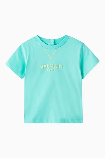 Logo-print T-shirt in Cotton