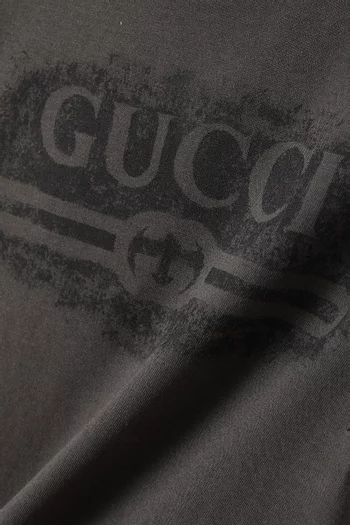 Printed T-shirt in Cotton