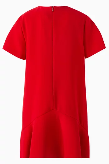 T-shirt Dress in Crepe