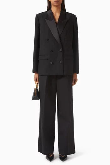 Lou Pants in Wool-blend