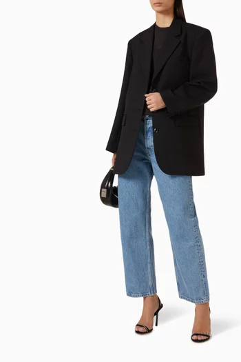 Oversized Sara Blazer in Wool Blend