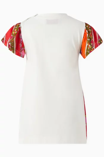 Asymmetrical Dress in Cotton
