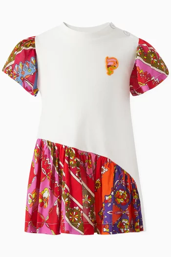 Asymmetrical Dress in Cotton