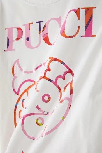 Graphic-print T-shirt in Cotton-jersey