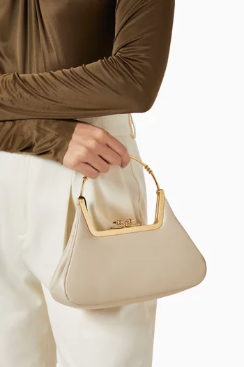 Zayan Clutch in Leather