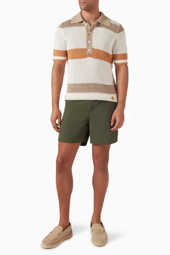 Longer Sunseeker Shorts in Recycled Nylon