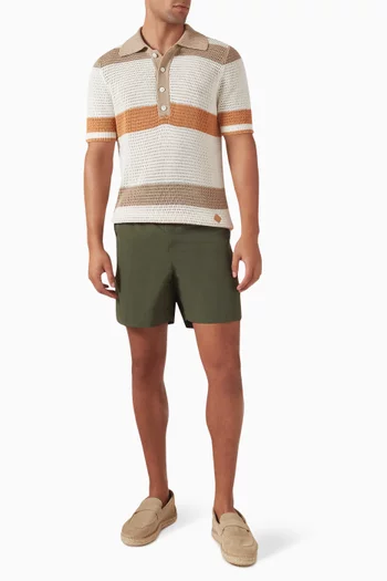 Chile Polo Shirt in Crochet