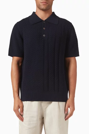 Santino Polo Shirt in Knit