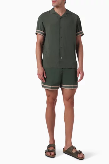 Baller Swim Shorts in Recycled Nylon