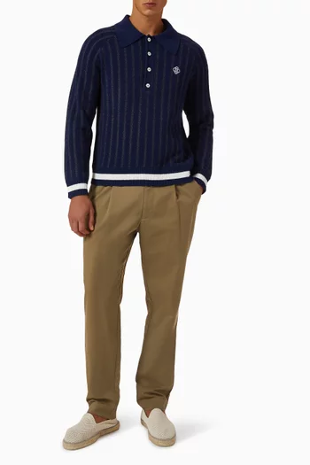 Grillo Polo Shirt in Cotton-blend