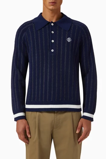 Grillo Polo Shirt in Cotton-blend