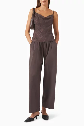 Bias Slip Cami Top in Satin