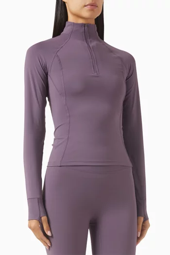 Ultimate Quarter-zip Top