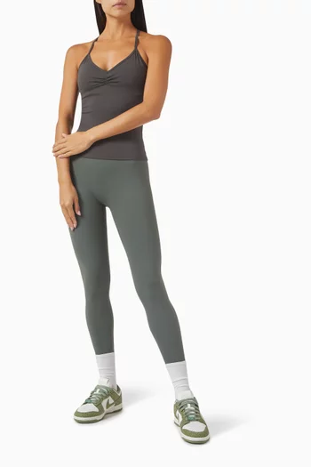 Ultimate Ruched Front Racer Tank Top