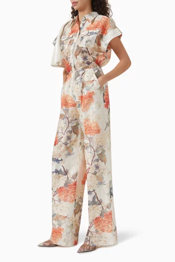 Catarina Blouse in Linen-blend