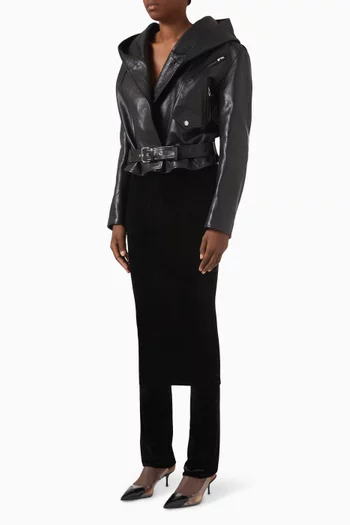 Skirt Pants in Velvet-jersey