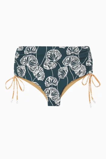 قطعة بيكيني سفلية فريدا بخصر مرتفع