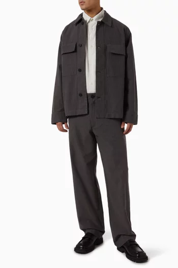 Anrvolund Stripe Shirt in Cotton