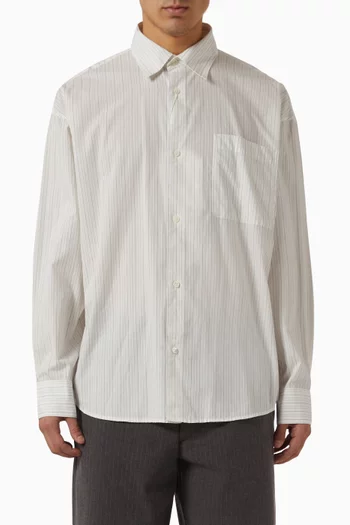 Anrvolund Stripe Shirt in Cotton