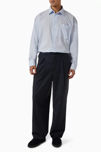 Anrvolund Stripe Shirt in Cotton