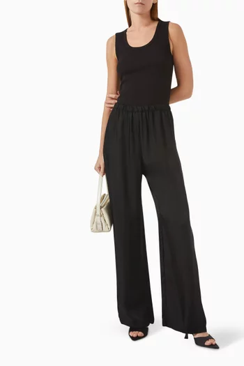 Fluid Pants in Twill
