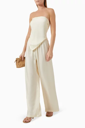 Fluid Pants in Twill