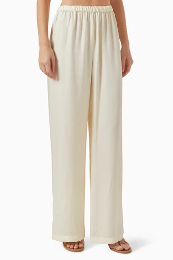 Fluid Pants in Twill