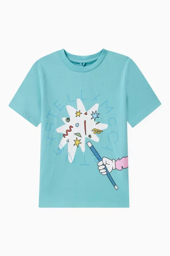 Magician Wand T-shirt in Cotton