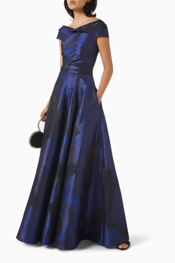 Cowl-neck Dress