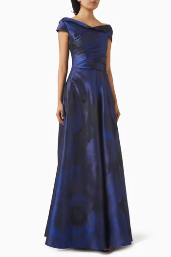 Cowl-neck Dress