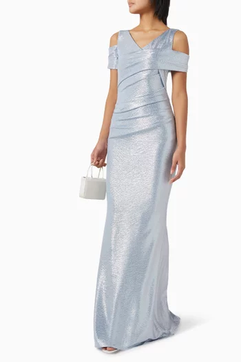 Off-shoulder Mermaid Gown