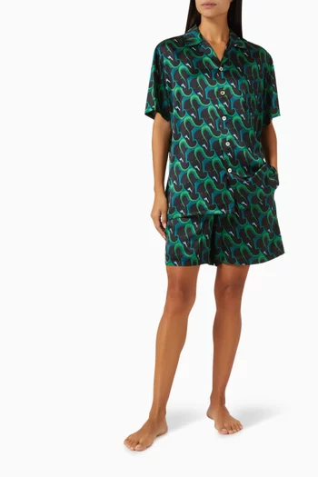 Emeli Colette Pyjama Set in Silk