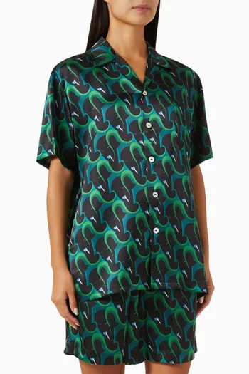 Emeli Colette Pyjama Set in Silk