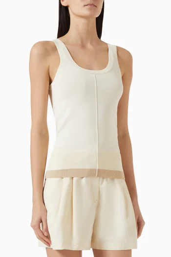 The Nessa Tank Top in Viscose Blend