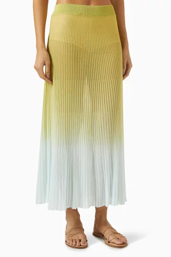 The Theresa Maxi Skirt in Viscose-blend