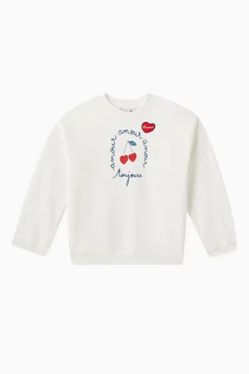 Tayla Sweatshirt in Cotton