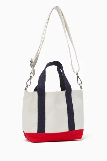 Cabas Shoulder Bag in Canvas
