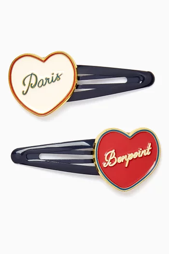 Enaja Heart Hair Clips