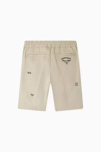 Christian Bermuda Shorts in Cotton