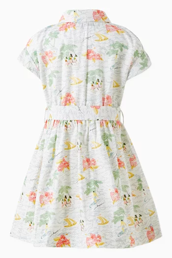 Gisele Dress in Cotton Poplin