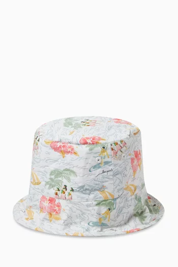 Theana Bucket Hat in Organic Cotton