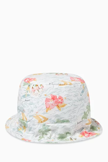 Theana Bucket Hat in Organic Cotton