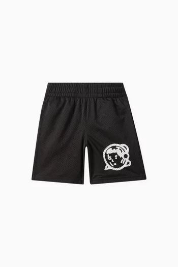 Astro Mesh Basketball Shorts in Cotton Jersey